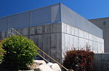 Lindon - Comcast Facility - 4’ High with Grey Ridge Slats
