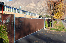 Provo - BYU Maintenance Facility - Cantilever Gate and Privacy Link
