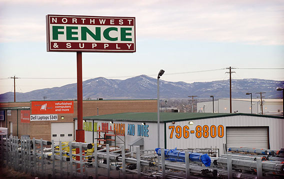 Northwest Fence and Supply - Freeway View